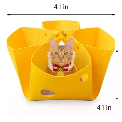 Folding pet nest