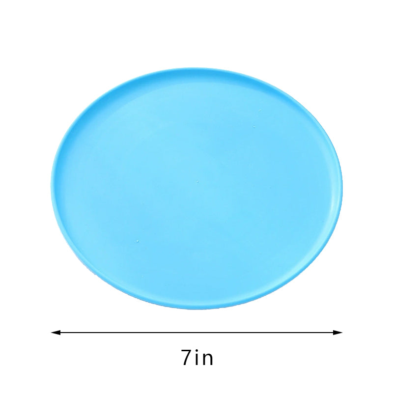 Silicone Frisbee for pets（A set of 5 colors）