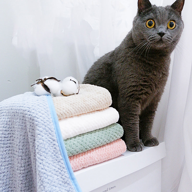 Pet bath towel