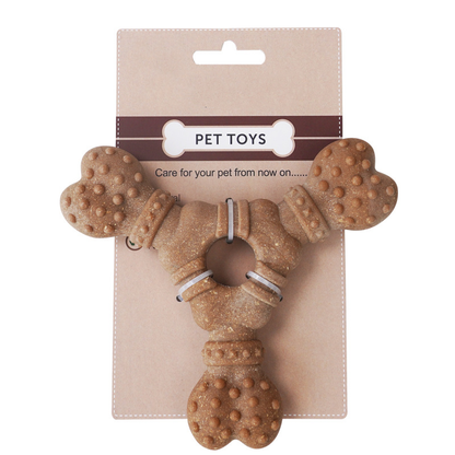 Wooden bone toy