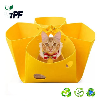 Folding pet nest